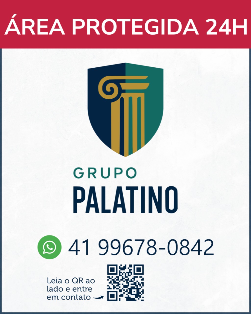 Placa numero comercial